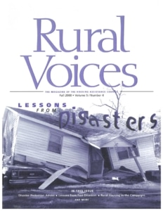 Rural Voices: Lessons from Disaster