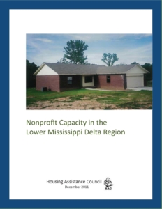 Nonprofit Capacity in the Lower Mississippi Delta Region_Cover