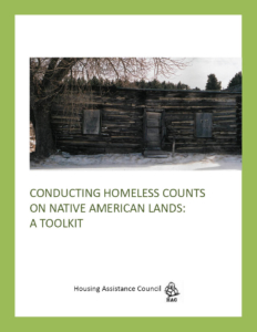 Conducting Homeless Counts on Native American Lands - Cover