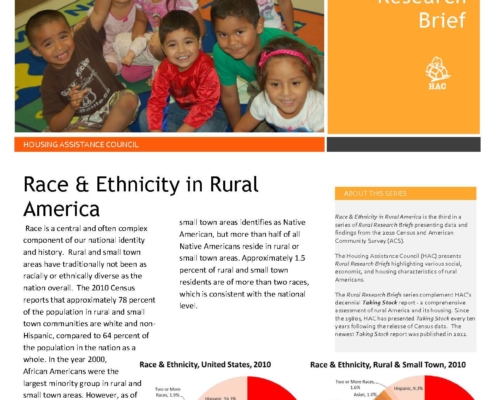 Race and Ethnicity in Rural America Research Brief