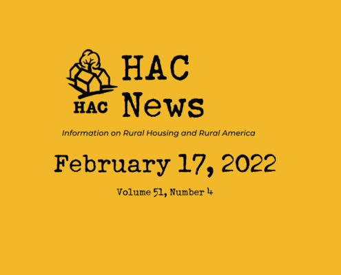 HAC News: February 17, 2022