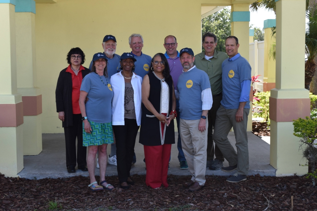 Naomi with fellow HAC Board Members in Ruskin, FL. 