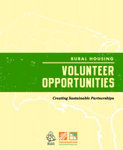 Rural Housing Volunteer Opportunities Guide Cover