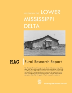 Housing in the Lower Mississippi Delta Cover