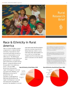 Race and Ethnicity in Rural America Research Brief