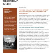 Mortgage Interest Deduction Research Note