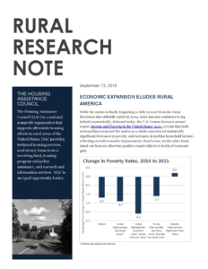 Economic Expansion Eludes Rural America