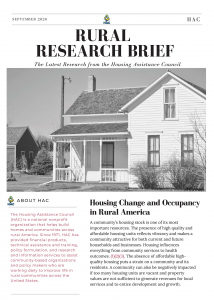 Housing Change and Occupancy in Rural America