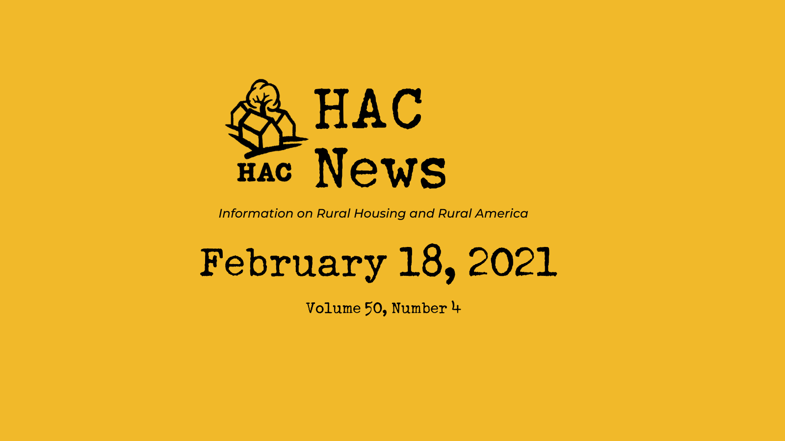HAC News - 2/18/2021