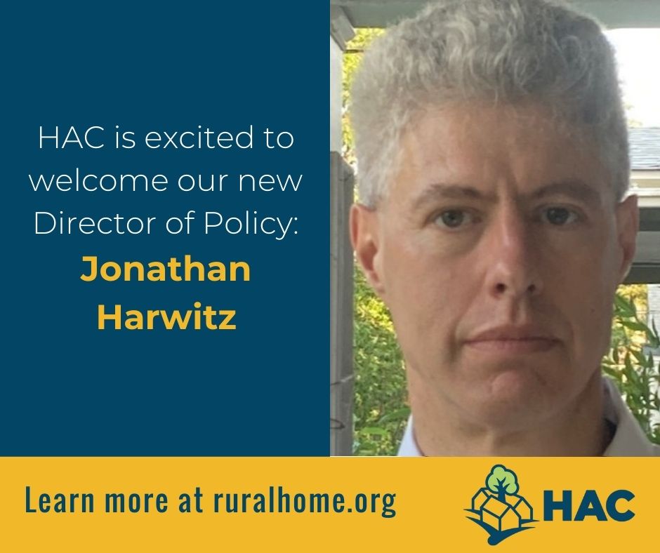 HAC Names Jonathan Harwitz Director of Policy