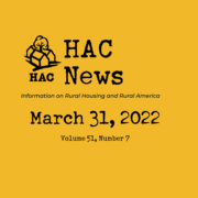 HAC News: March 31, 2022