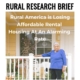 An Update on Maturing Mortgages in USDA’s Section 515 Rural Rental Housing Program