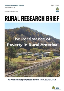 The Persistence of Poverty in Rural America - Rural Research Brief Cover - 2021