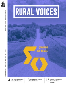 Rural Voices: 50Years of HAC - Cover