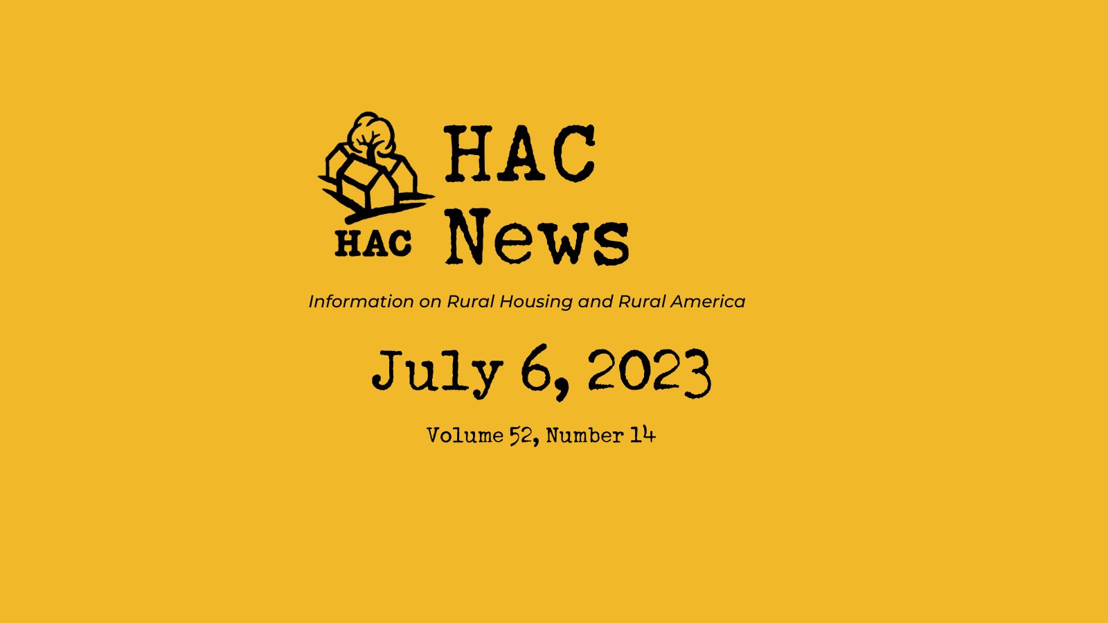 HAC News, July 6, 2023