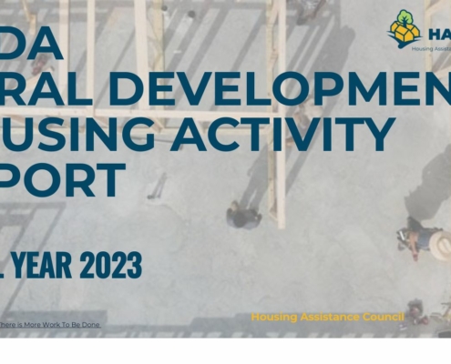 USDA Rural Development Housing Activity Report - FY 2023
